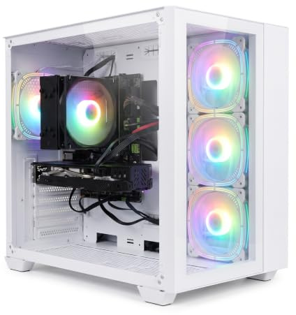 STGsivir PC Gaming, Core i7, RTX 3060 12G, 16G RAM, 512G SSD | Ordenador Gaming para Streaming, Edición de Video, Tareas, hasta 3.9 GHz, WiFi 6, BT 5.0, 4K,HDMI,DP, Win11 Pro, ARGB
