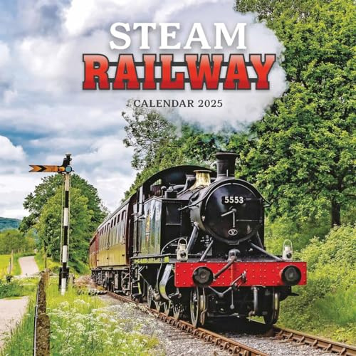 Steam Railway Wall Calendar 2025 (PFP)