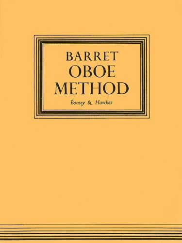 Apollon Barrett – Oboe Method Original Edition | Classical and Contemporary Studies for Oboe | Boosey and Hawkes Chamber Music | Sheet Music for Students and Professionals