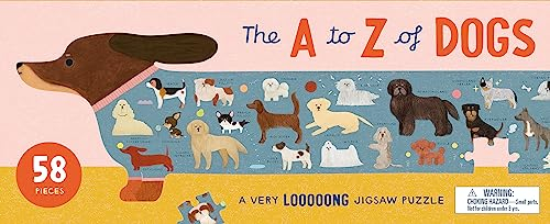 The a to Z of Dogs 58 Piece Puzzle: A Very Looooong Jigsaw Puzzle