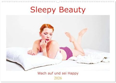 Sleepy Beauty (Wandkalender 2026 DIN A2 quer), CALVENDO Monatskalender (CALVENDO Erotik)