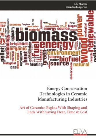Energy Conservation Technologies in Ceramic Manufacturing Industries: Art of Ceramics Begins With Shaping and Ends With Saving Heat, Time & Cost