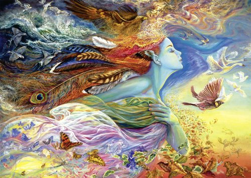 Schmidt Spiele - Josephine Wall, Göttin der Lüfte, 1000 Teile Puzzle