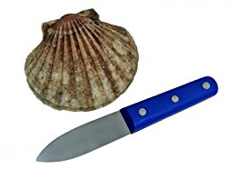 Matfer - Couteau à coquille Saint-Jacques Bleu