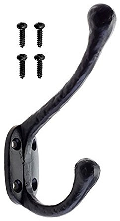 Foxcote Foundries - Hat & Coat Hook - Hammered Finish