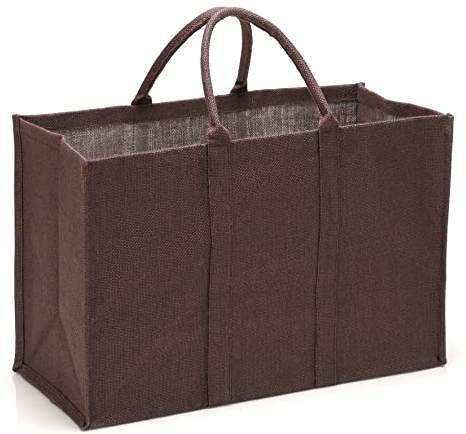 La Cordeline CJN50C Sac Multi-Usages Jute Chocolat 72 L 63,0 x 30,0 x 40,0 cm