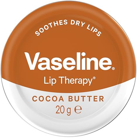 vaseline Lip Therapy Cocoa Tin, 20 g