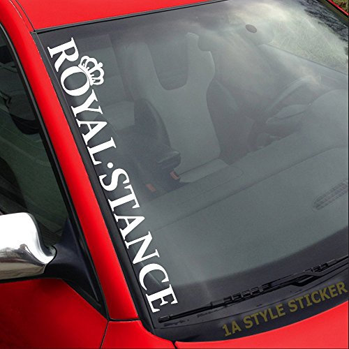 Royal Stance Aufkleber Static Dapper Sticker Vinyl car (35cm x 6,2cm)
