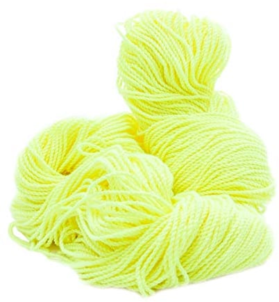 YoYo Factory Yoyo Schnur Set – 100 Stück Bunte JoJo-Schnüre – Für Alle Yoyos Geeignet – Extra Sichtbarkeit – Ersatzschnüre für Anfänger & Profis - Gelb