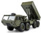 Amewi 22437 U.S. Militär Truck 8x8 Kipper 1:12, ferngesteuertes Militärfahrzeug, Grün