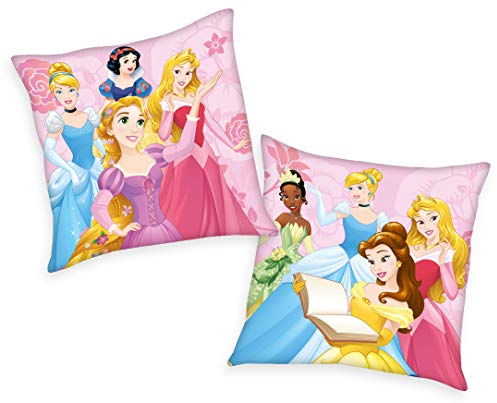 Disney Home Princess Prinzessin Kissen 40x40cm, gefüllt