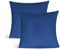 leevitex Jersey Kissenbezug 40 x 40 cm | 2er Set | 100% Baumwolle | 170 g/m² | Öko-Tex | Royalblau/Königsblau