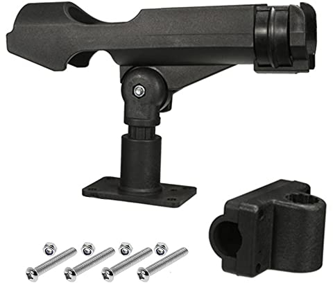 Rod Holder,Supporto Regolabile per Canne da Pesca, Porta Canne da Pesca da Barca e Kayak 360 ° Regolabile e Ruotabile, per Supporto per Canna da Pesca per Yacht