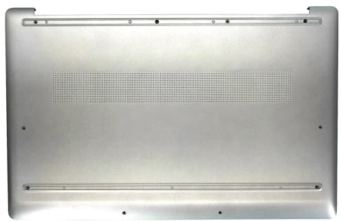 Jxjslp Replacement Bottom Case for HP 17-CN 17-CP 17T-CN 17Z-CP 17s-cu Series Laptop Base Enclosure Lower Cover M50396-001 6070B1895003 Natural Silver