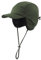 Winter Ohrenschutz Baseballkappe Polarfleece Gefüttert Wasserabweisend Ohrenklappen Kappe Herren Damen Warm Verdicken Outdoor Baseball Cap mit Abnehmbarem Winddichtem Riemen, Armee Grün 56-62cm