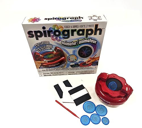 Spirograph-Scratch & Shimmer Animator