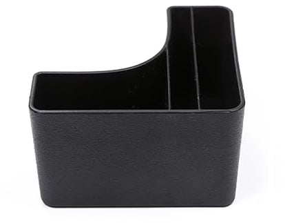 KJWPYNF Accessoires de revêtement d'habillage intérieur de Voiture-ABS-boîte de Rangement de Panneau de Porte-gobelet de Commande Centrale, pour Land Rover Range Rover Velar 2017-2020