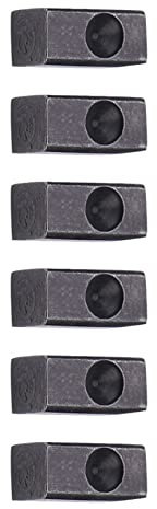 6 Pezzi di Blocchi di Inserimento, Chitarra Floyd Rose Pro Block Look, Blocchi di Inserimento di Blocco Corde Floyd Rose per Parti di Ponte di Chitarra Elettrica Floyd Rose
