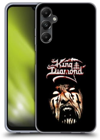 Head Case Designs Offizielle King Diamond Puppet Master Face Poster Soft Gel Handyhülle Hülle kompatibel mit Samsung Galaxy A05s
