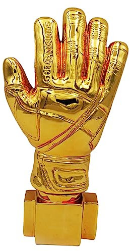 HANABASS Trofeo Guanto Da Calcio Trofeo Per Bambini Delicato Arredamento Del Trofeo Accessorio Da Calcio Decorazione Trofeo Resistente All'usura Addominali Baseball Domestico
