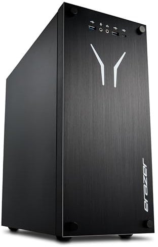 ERAZER Recon E30 Gaming Desktop PC (Intel Core i5-12400F, 16GB DDR4 RAM, 1TB SSD, Geforce RTX 3050 6GB GDDR6, Win 11 Home)