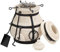 Tandoor - Four à chamotte - Barbecue en céramique pour viande, pain, pizza et légumes - Avec charbon de bois et bois - Pour jardin et terrasse - Fumoir - Tanur, Tandyr, Tandir (Bature) - 25 l -