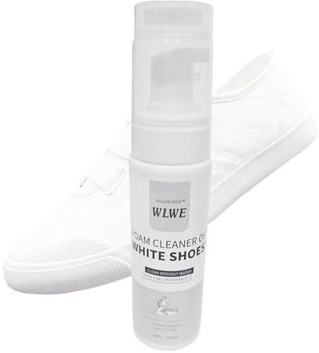 Schaumreiniger für Weiße Schuhe, 200ml, Reinigung ohne Wasser