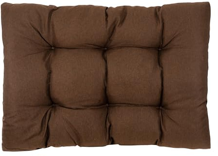 Best Wool Palettenkissen 120 x 80 cm - Sitzkissen für Europaletten - Palettenpolster, Gefüllt mit Granuliertem Poulirette-Schaum