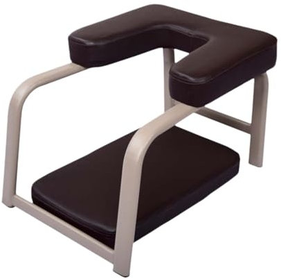 Folpus -Kopfstandsbank Inversion Stuhl Kopfstandhocker, Stuhl für Bewegung, Heim -Fitnessstudio, Braun