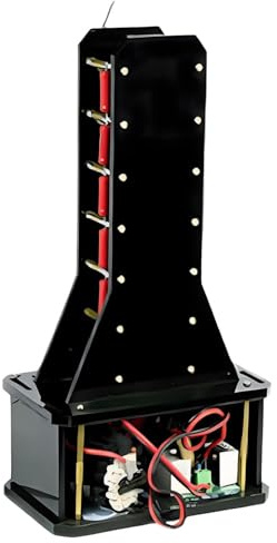 QINGHEDZSW Generatore Professionale ad Alta Tensione a impulsi, fulmini Artificiali, Giocattolo elettronico di Fisica Fai-da-Te, per l'apprendimento della Fisica e l'educazione all'elettronica