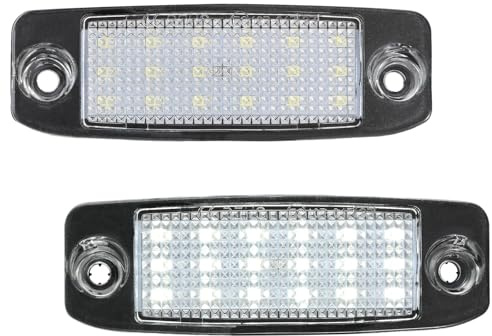 MOMOHCHGBT Number Plate Light For Kia For Sportage 2011-2016 Car Tail Lamp Rear Canbus Error Free LED License Number Plate Light Xenon White