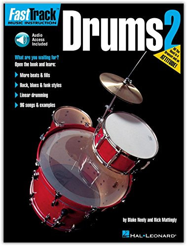 Fasttrack Drums Method Book 2 Book/Online Audio (Fasttrack Series)