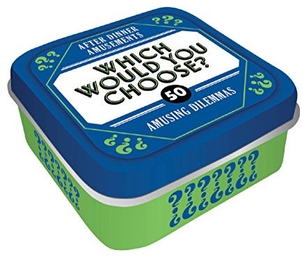 Chronicle Books 9781452167473 Which Would You Choose After Dinner Amusements, Books, Error:#, 2.5'