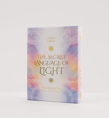The Secret Language of Light Oracle: Transmissions from Your Soul - 45 full colour cards and 164 page guidebook, boxed set