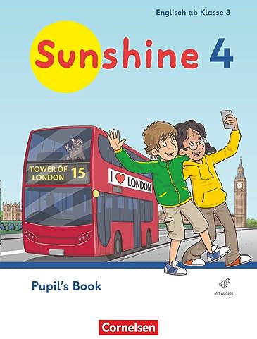 Sunshine - Englisch ab Klasse 3 - Ausgabe 2023 - 4. Schuljahr: Pupil's Book - Mit digitalen Medien
