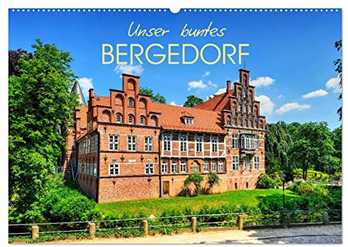 Unser buntes Bergedorf (Wandkalender 2026 DIN A2 quer), CALVENDO Monatskalender: Wunderbare Ansichten des Hamburger Stadtteil Bergedorf als Begleiter durchs Jahr (CALVENDO Orte)