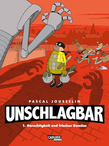 Unschlagbar! 1: Gerechtigkeit und frisches Gemüse: Lustiger Superhelden-Comic für Kinder ab 10 Jahren mit interaktiven Geschichten und vielen Überraschungen (1)