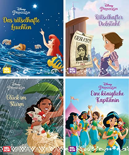 Nelson Mini-Bücher: 4er Disney Prinzessin 17-20: Neue Geschichten im Mitnahmeformat (ab 3 Jahren) (Nelson Mini-Bücher: Ein großer Spaß im kleinen Format)