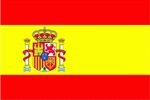 FRIP - XXL Spanien mit Wappen Fahne Flagge Gr. 2,50x1,50m mit Ösen