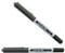 Uni-Ball UB-150 Eye Micro Tintenroller, Schwarz, 2 Stück Fine 0.5 mm Line schwarz