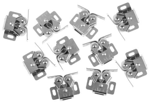 Double Roller Cupboard Cabinet Door Catches by Discount Hardware UK