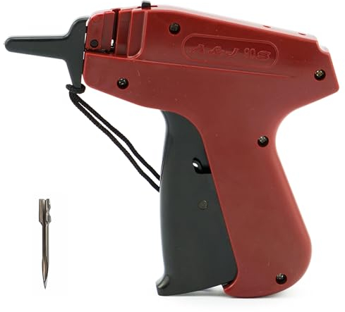 POKORNYS - Etikettierpistole A&J 90S Standard - im Set mit 1 Ersatznadel I Etikettiergerät zur Befestigung von Etiketten und Preisschildern an Textilien und Kleidung, wie Jeans, Handtücher, etc.