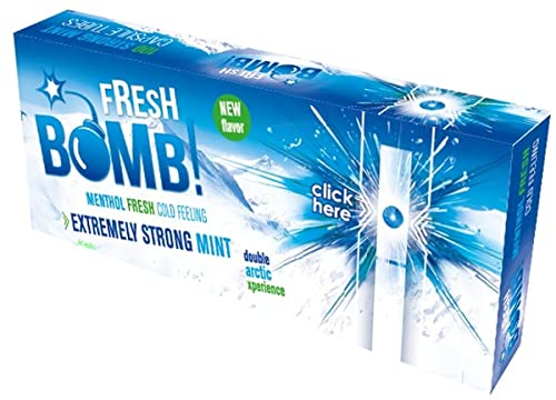 Fresh Bomb Arctic Strong Mint Click Hülsen mit Aromakapsel 5 Boxen (500 Hülsen)