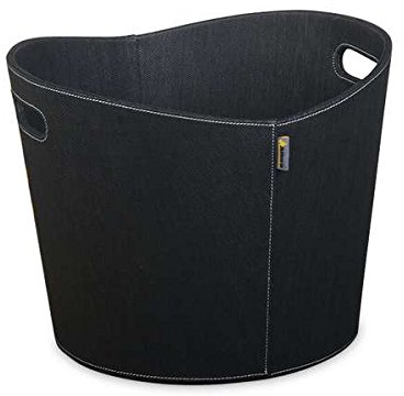 Holzkorb Aduro Proline Ø 39 cm Schwarz