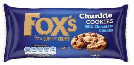 Fox Milk Chocolate Chunk Cookies