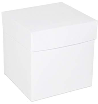 Faltschachtel New Weiß 12 x 12 x 12 cm 10 Stück DIY Gastgeschenke