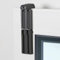 MADECOSTORE Lot de 2 de Fixations sans percer à serrer pour Store sur fenêtre avec aération - Gris Anthracite