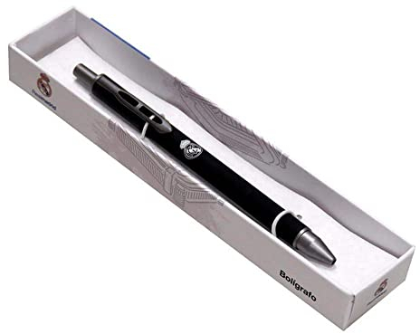 CYP BRAND Real Madrid CF Stylo à Bille en métal pour Enfants, Instrument d'écriture, Produit Officiel
