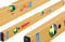 SOLA AZM 180 - Wasserwaage magnetisch 180 cm - starker Halt durch Neodym Magnete - Wasserwaage mit Magnet 180 cm - patentierte SOLA-Focus Libelle