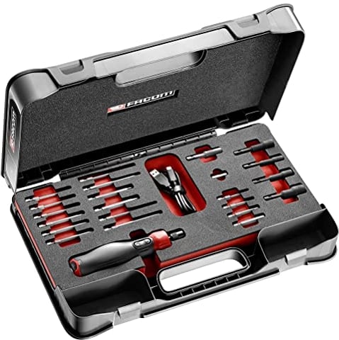 FACOM Tournevis Assisté 4V E-PROTWIST - MBPOX 23 Pièces - ATPA4V.J23PB